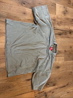 Nike Olive Green Crewneck Short Sleeve Tee